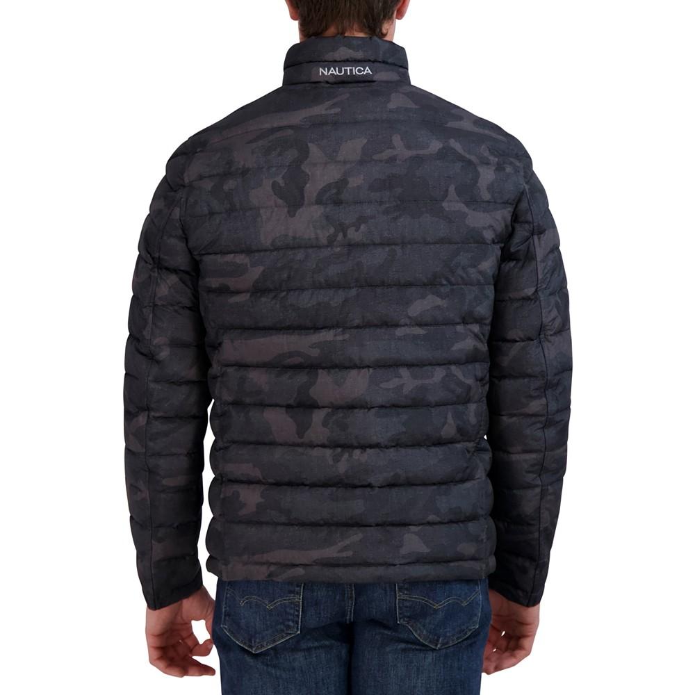 Men's Reversible Quilted Jacket商品第2张图片规格展示