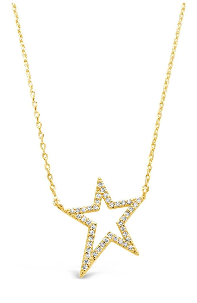 商品Sterling Forever|Cubic Zirconia Star Necklace,价格¥225,第1张图片