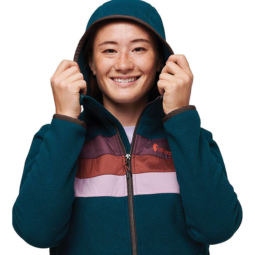 Cotopaxi Women's Teca Fleece Hooded Full-Zip Jacket商品第5张图片规格展示