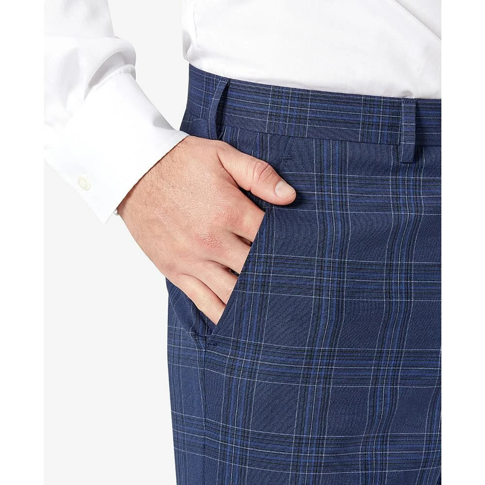 商品Sean John|Men's Classic-Fit Patterned Suit Pants,价格¥373,第4张图片详细描述