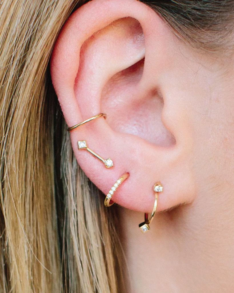 Zoe Chicco 14K Yellow Gold Single Non-Pierced Ear Cuff 商品