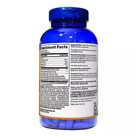 商品Member's Mark|Member’s Mark Glucosamine HCl and Chondroitin/MSM Complex Tablets, 220 ct.,价格¥164,第4张图片详细描述