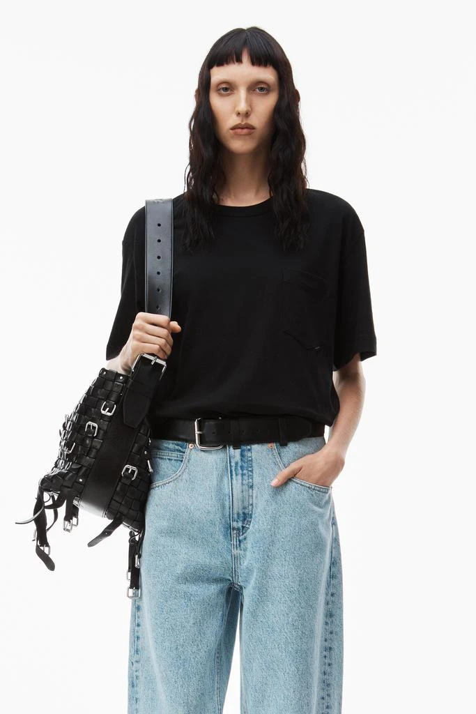 商品Alexander Wang|Unisex Cotton Crewneck T-Shirt,价格¥1235,第1张图片