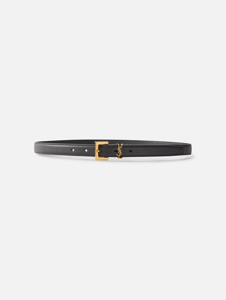 商品Yves Saint Laurent|Saint Laurent Logo Belt,价格¥3451,第3张图片详细描述