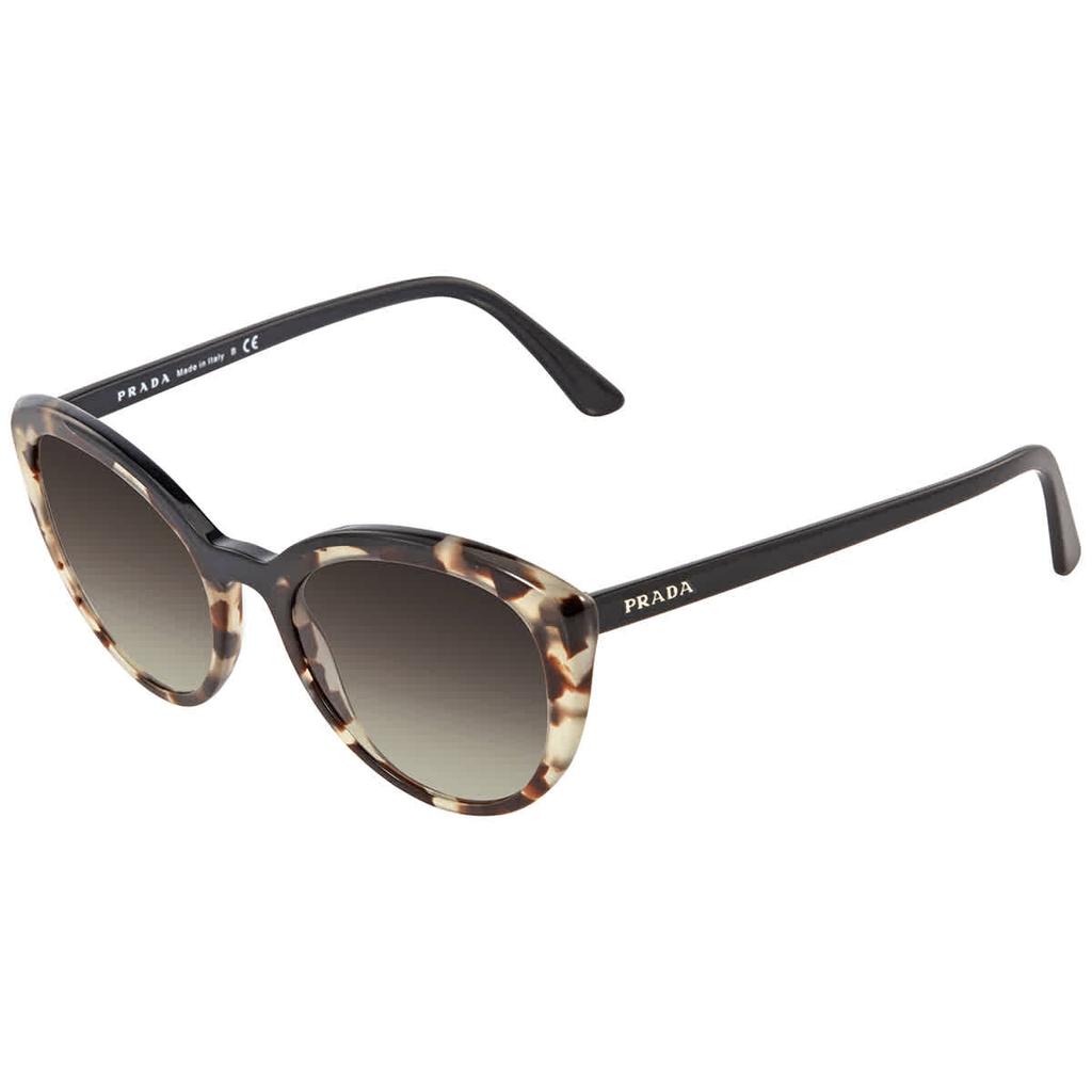 Prada Grey Gradient Butterfly Ladies Sunglasses PR 02VS 3980A7 54商品第1张图片规格展示