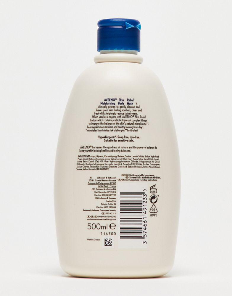 Aveeno Skin Relief Moisturising Body Wash 500ml商品第2张图片规格展示