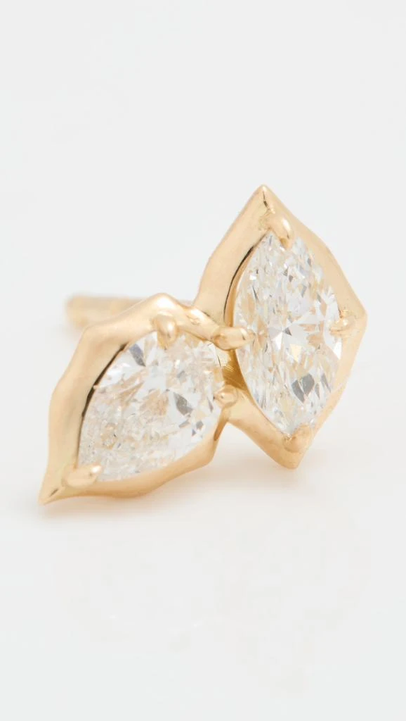 商品Jade Trau|Jade Trau 18k Poppy 耳钉,价格¥34053,第5张图片详细描述