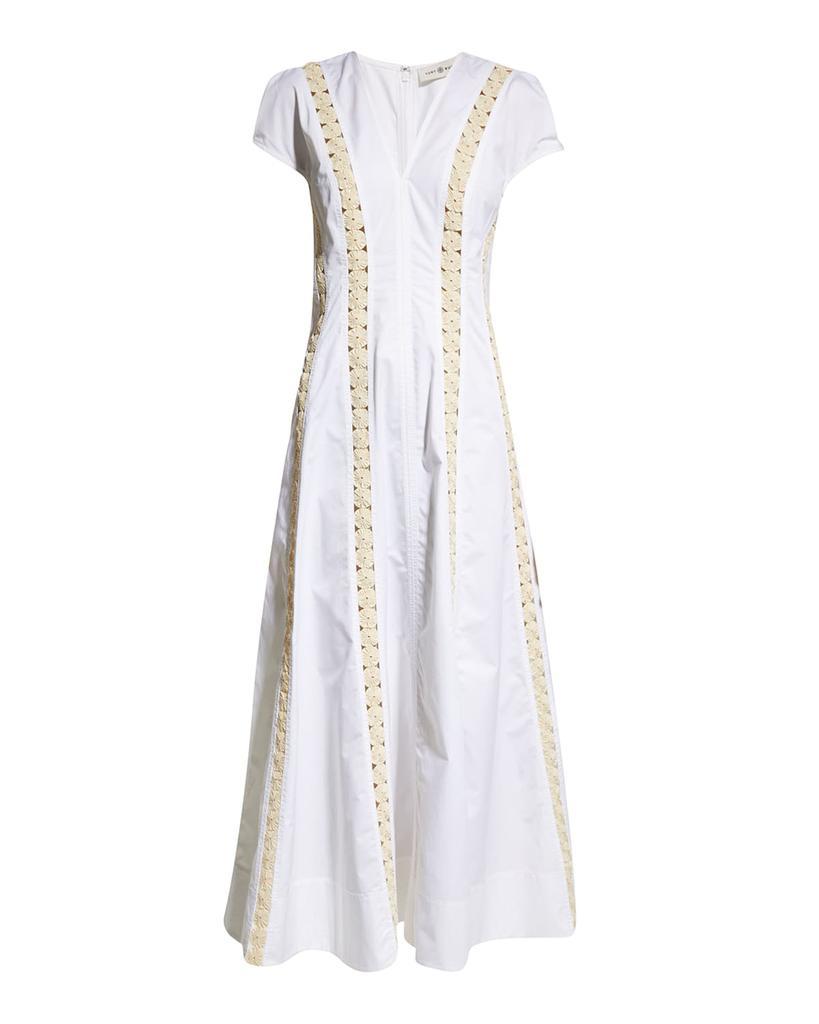 商品Tory Burch|Yoyo-Embellished A-Line Tunic Dress,价格¥3952,第4张图片详细描述