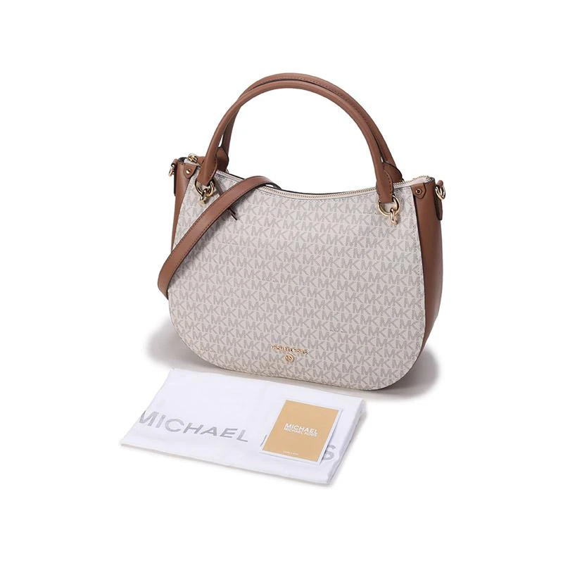 商品[国内直发] Michael Kors|迈克·科尔斯 MICHAEL KORS MK女包 PHOEBE系列牛皮革大号手提单肩包托特包30H1L8PT3L CAMEL-驼色,价格¥1783,第8张图片详细描述