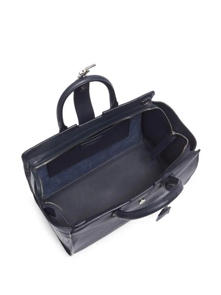 商品Yves Saint Laurent|Monogram Small Downtown Cabas Leather Bag,价格¥18658,第2张图片详细描述