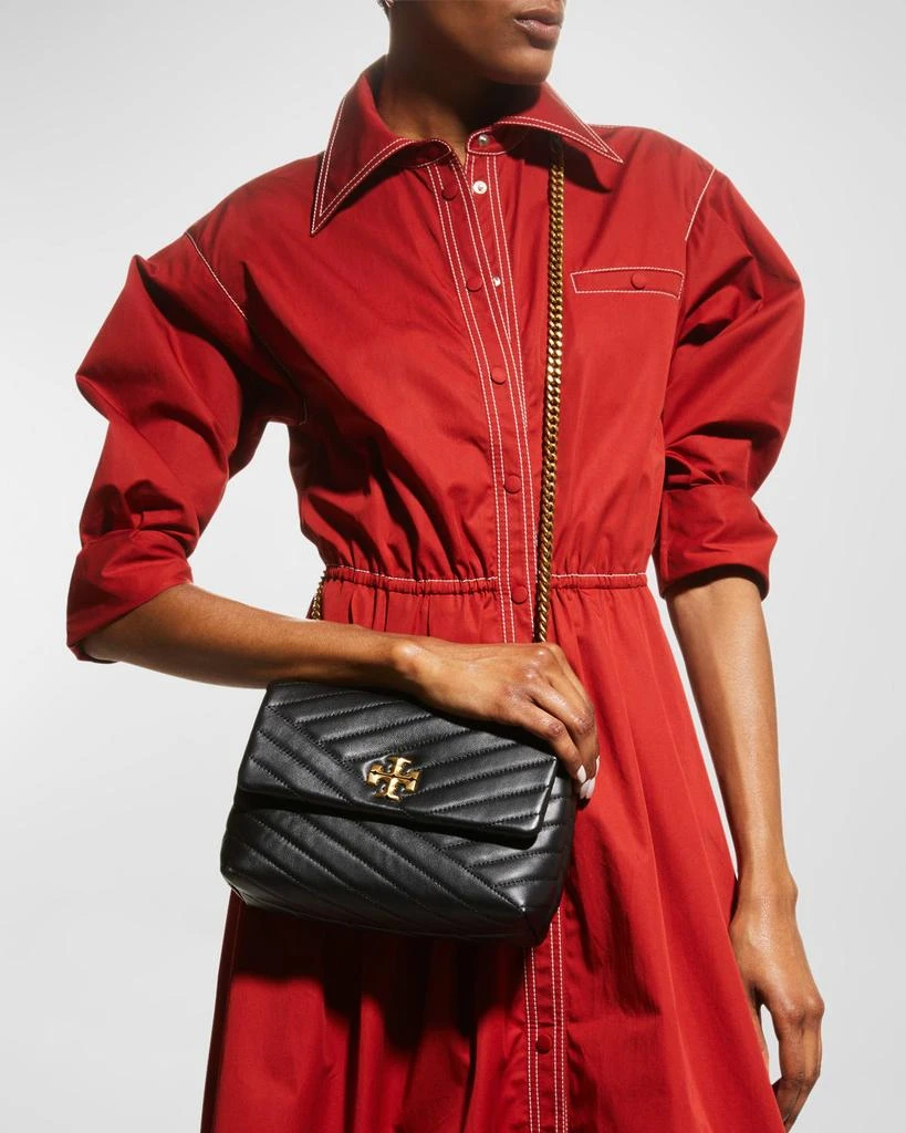 商品Tory Burch|Kira Chevron Small Covertible Shoulder Bag,价格¥4223,第4张图片详细描述