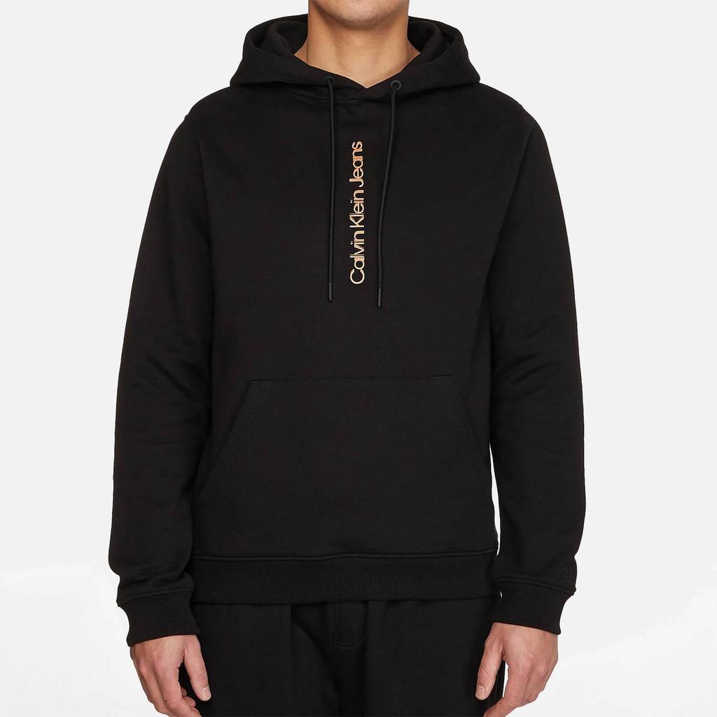 Calvin Klein Jeans Men's Institutional Hoodie - Black商品第1张图片规格展示