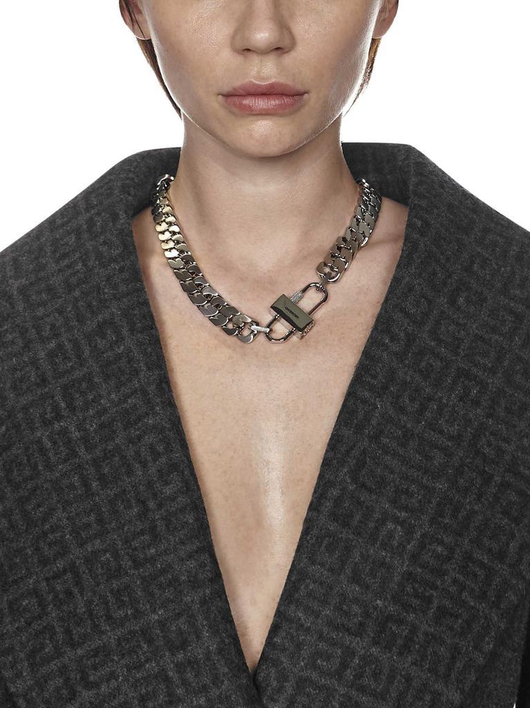 商品Givenchy|Givenchy G Chain Lock Necklace,价格¥6998,第4张图片详细描述