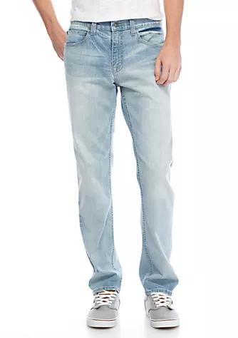 商品TRUE CRAFT|Athletic Fit Belton Stretch Jeans,价格¥164,第1张图片