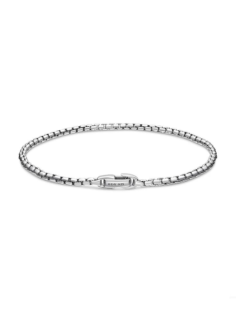 商品David Yurman|Box Chain Bracelet in Sterling Silver, 2.7MM,价格¥1442,第4张图片详细描述