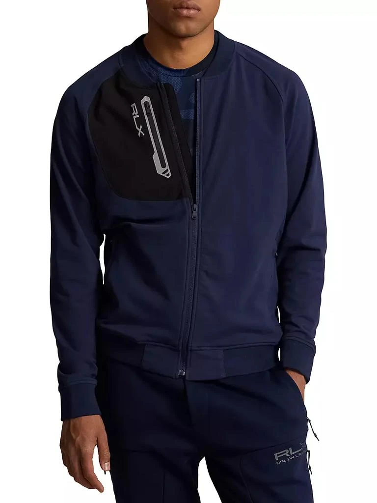 商品Ralph Lauren|Techy Terry Cotton-Blend Jacket,价格¥664,第3张图片详细描述