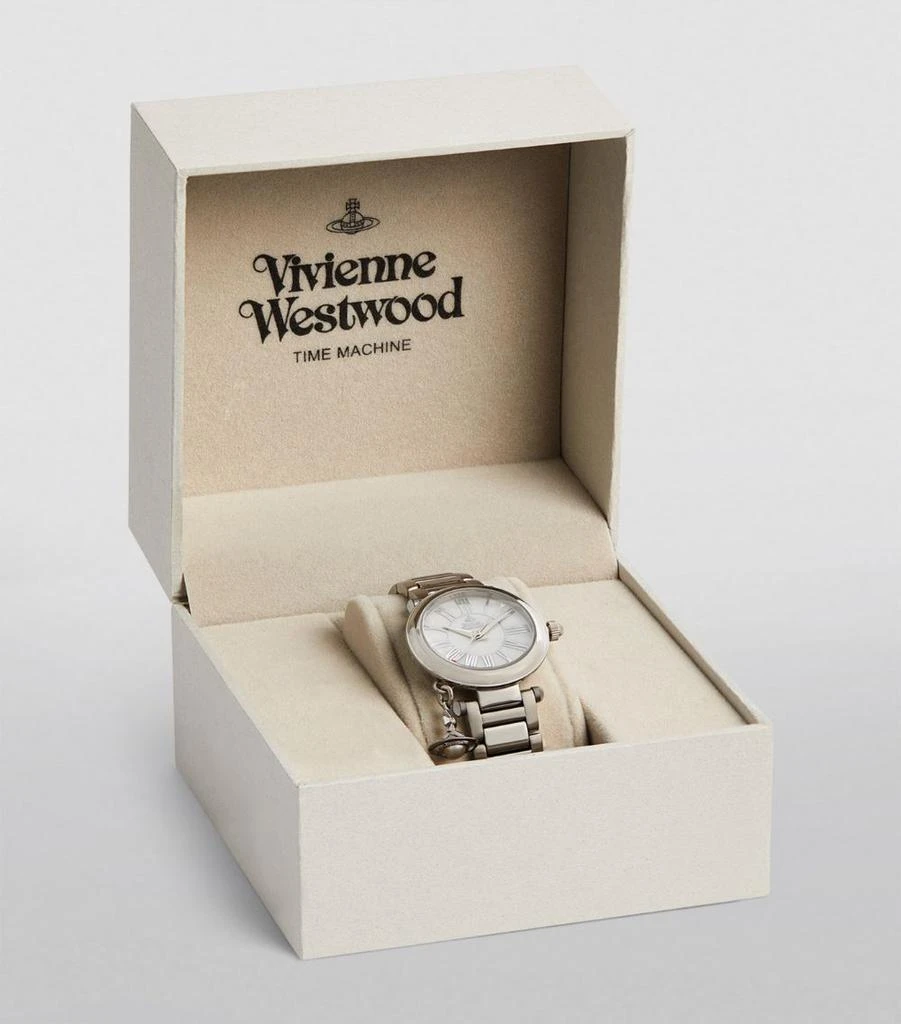 商品Vivienne Westwood|Stainless Steel Mother Orb Quartz Watch (32mm),价格¥2372,第5张图片详细描述