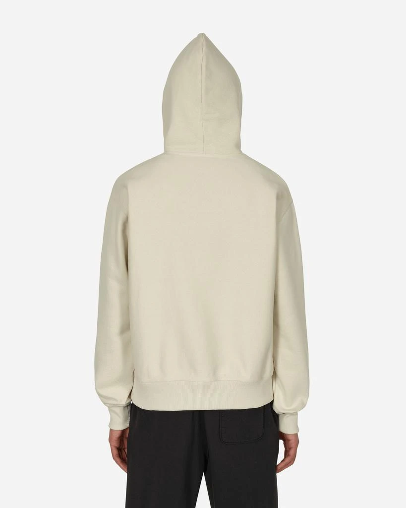 商品STUSSY|Stock Logo Applique Hooded Sweatshirt Beige,价格¥1079,第3张图片详细描述