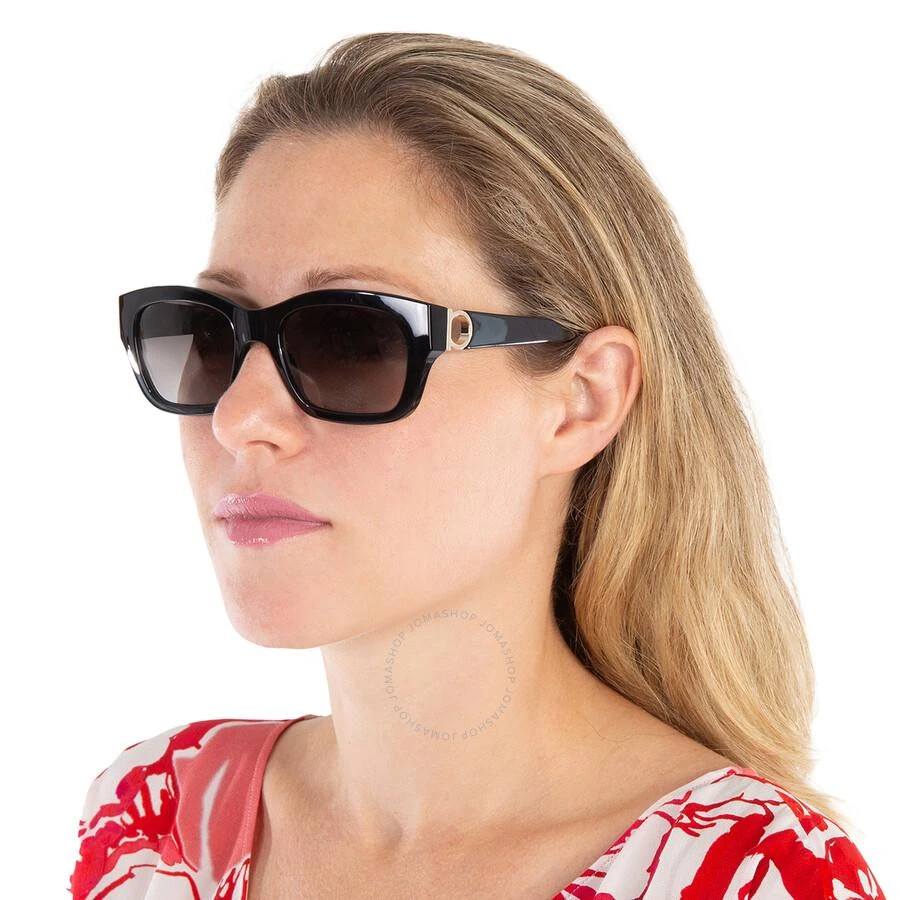 商品Salvatore Ferragamo|Salvatore Ferragamo Grey Square Ladies Sunglasses SF1012S 001 53,价格¥477,第2张图片详细描述