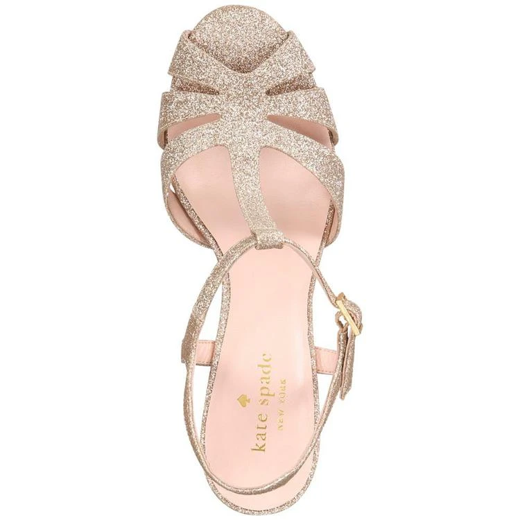 商品Kate Spade|Feodora Glitter Dress Sandals,价格¥1037,第4张图片详细描述