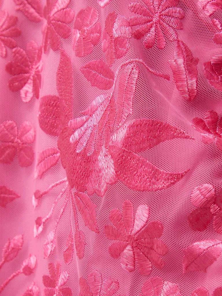 商品Staud|Destiny floral-embroidered tulle gown,价格¥2417,第4张图片详细描述