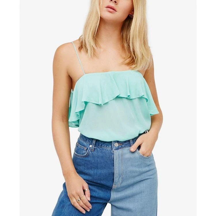 商品Free People|Cascades Ruffled Camisole,价格¥113,第4张图片详细描述