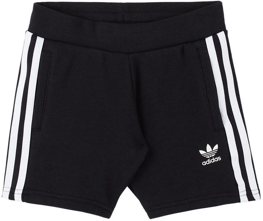 商品Adidas|Baby Black & White Adicolor T-Shirt & Shorts Set,价格¥160,第4张图片详细描述