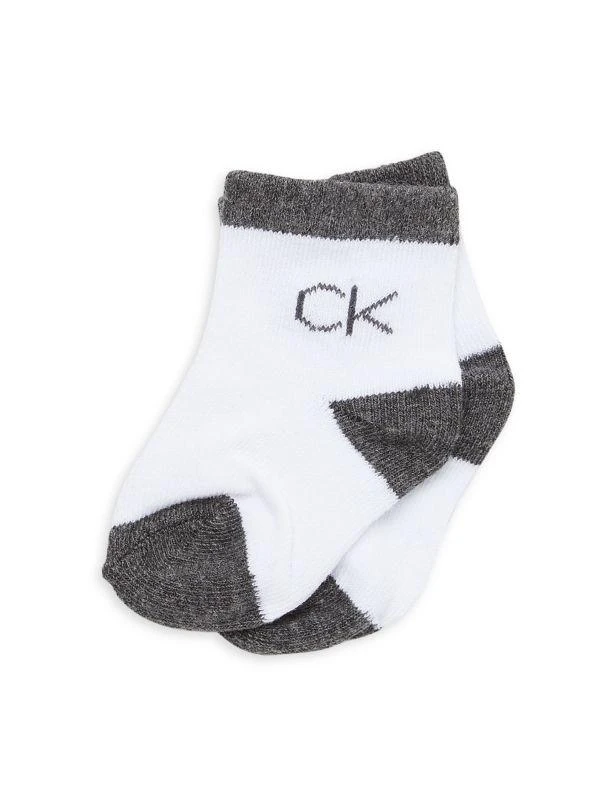 商品Calvin Klein|Baby Boy's 3-Piece Tee, Pants & Socks Set,价格¥119,第4张图片详细描述