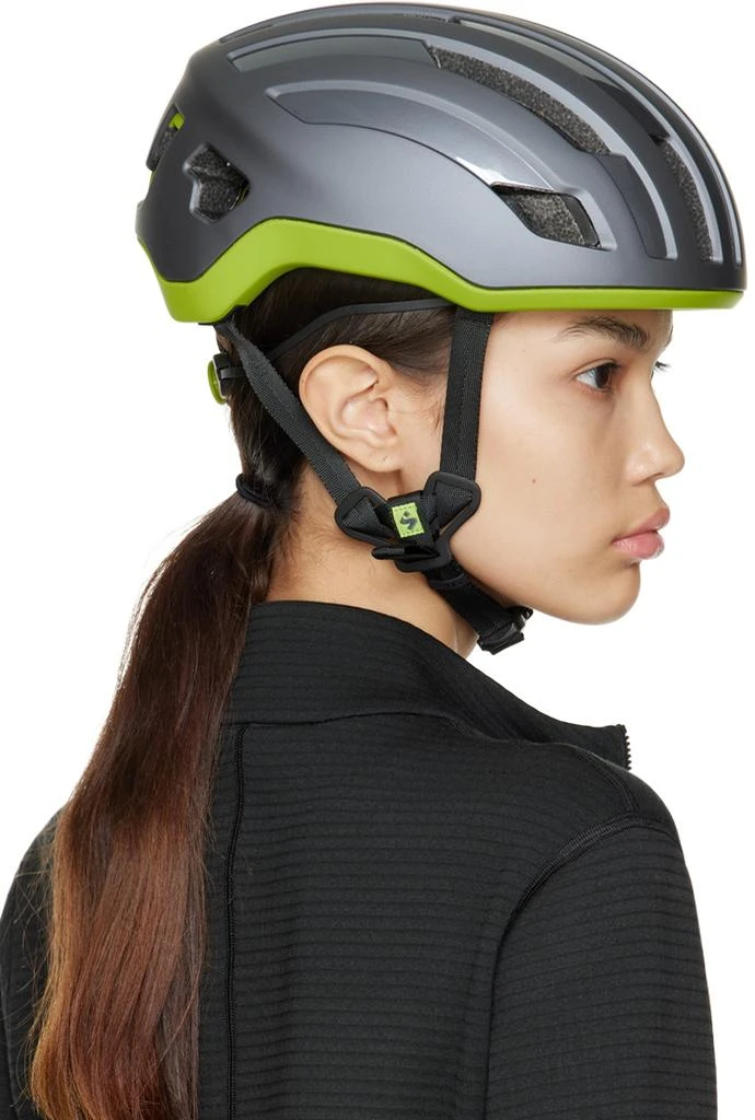 商品Sweet Protection|Gray & Green Outrider Mips Cycling Helmet,价格¥377,第3张图片详细描述