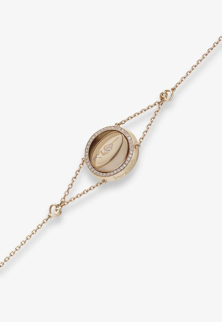 商品Intisars|Me Oh Me VIP Full Pavé Fuchsia 18K Rose Gold Diamond Bracelet,价格¥55137,第4张图片详细描述
