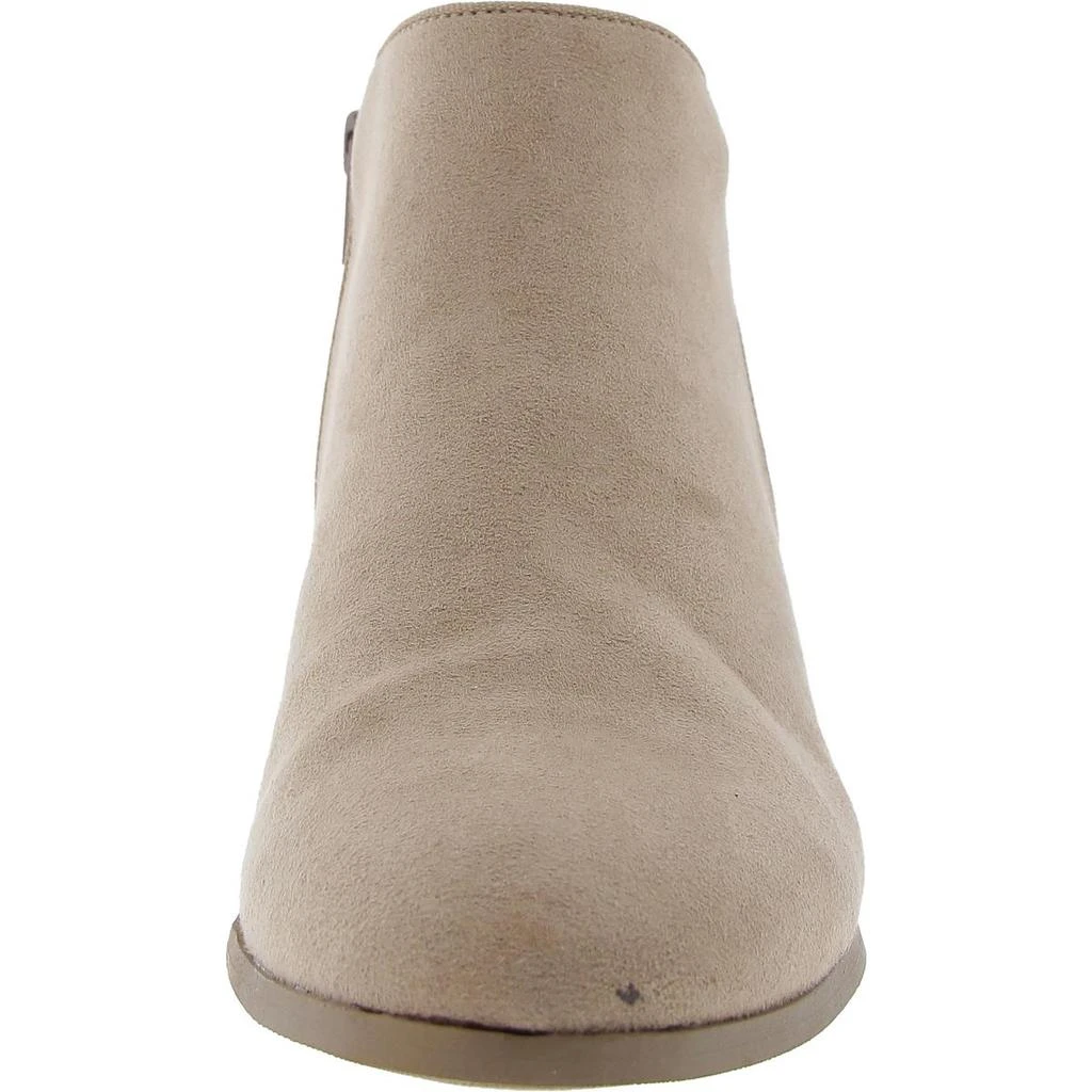 Style & Co. Womens Wileyy Faux Suede Zipper Booties 商品