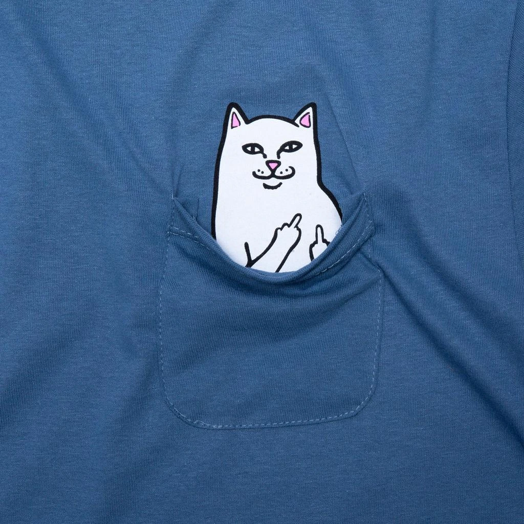 商品RIPNDIP|Lord Nermal Pocket Tee (Slate),价格¥153,第2张图片详细描述