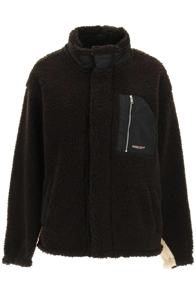 商品Ambush|AMBUSH Sherpa Fleece Jacket,价格¥6320,第1张图片