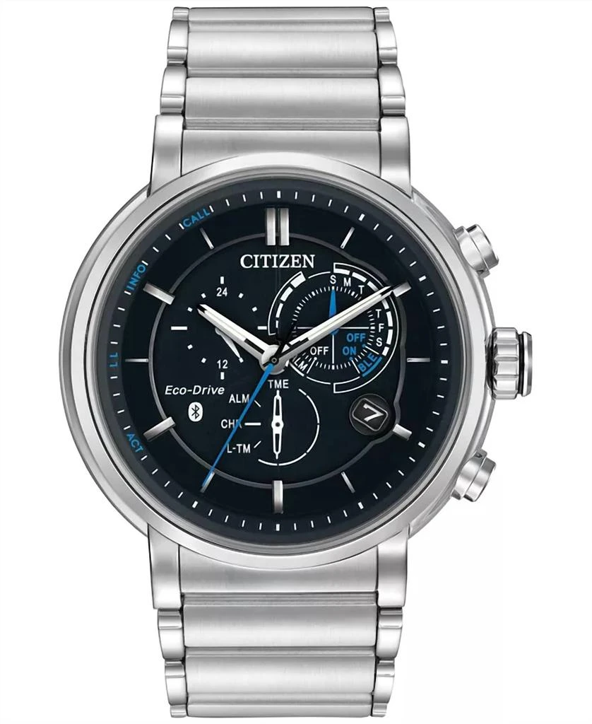 商品Citizen|Citizen - Men's Chronograph Proximity Smartwatch,价格¥3138,第1张图片
