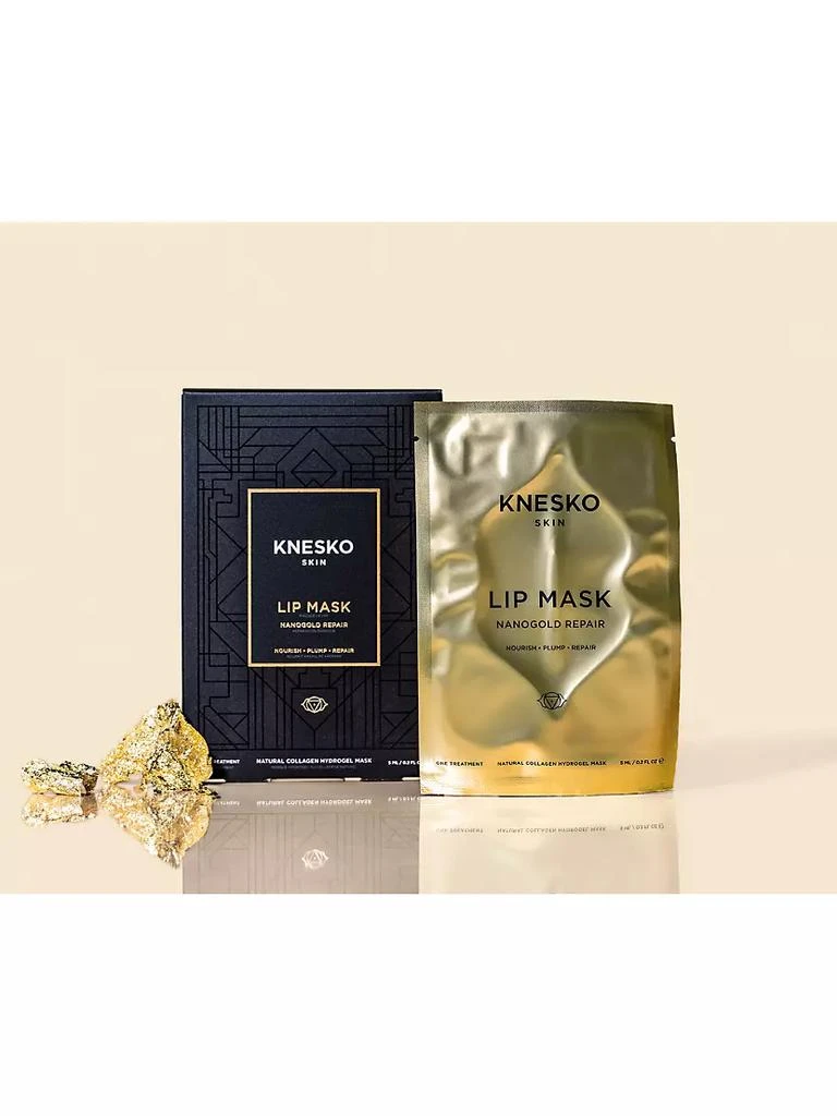 商品Knesko|Nanogold Repair Lip Mask 6-Piece Set,价格¥524,第2张图片详细描述