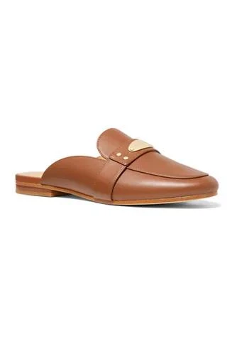 商品Michael Kors|Michael Kors Mk Plate Mules,价格¥862,第1张图片