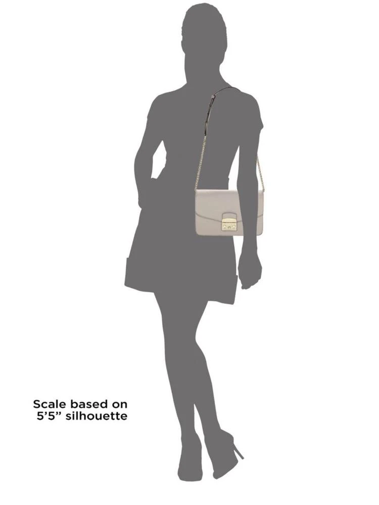 商品Furla|Polished Leather Shoulder Bag,价格¥3176,第3张图片详细描述