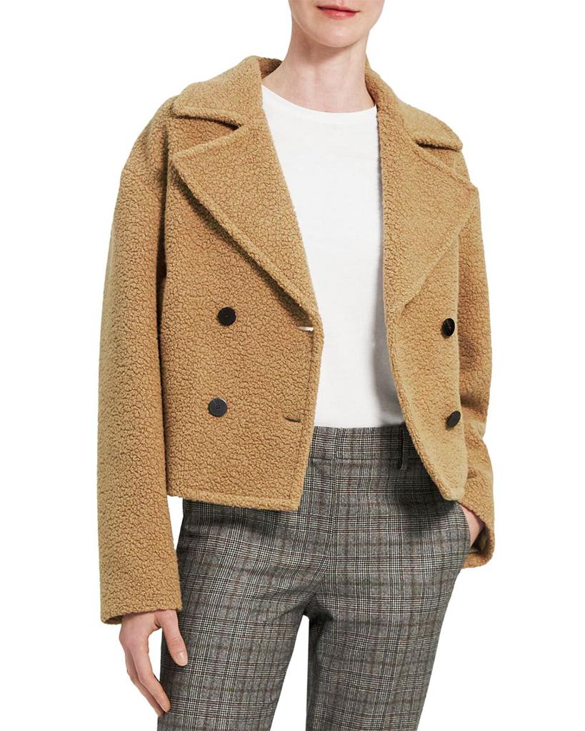 Faux Fur Peacoat商品第1张图片规格展示