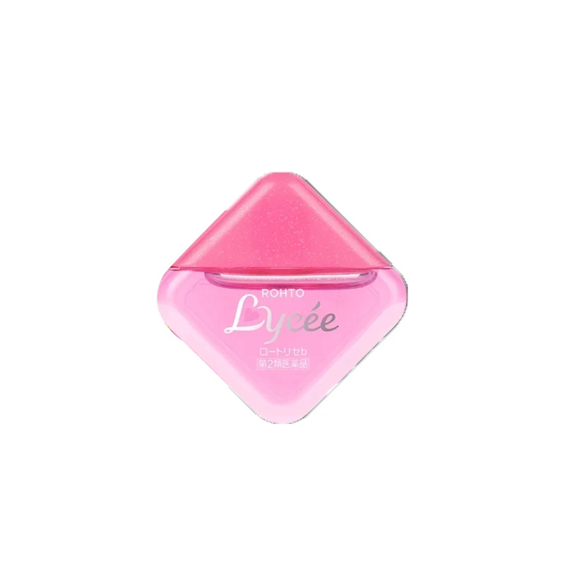日本乐敦ROHTO小红花Lycee滴眼液粉色裸眼适用8ml 商品