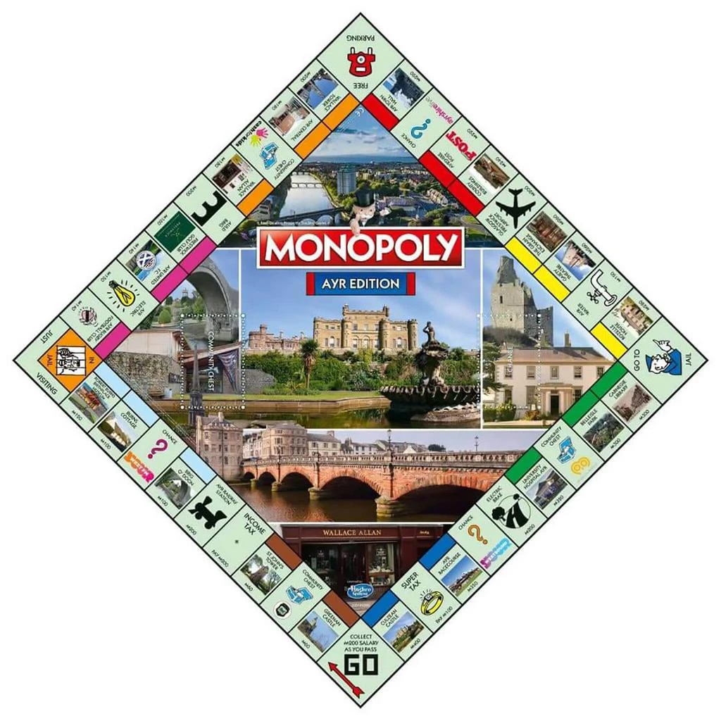 商品Hasbro|Monopoly Board Game - Ayr Edition,价格¥294,第3张图片详细描述