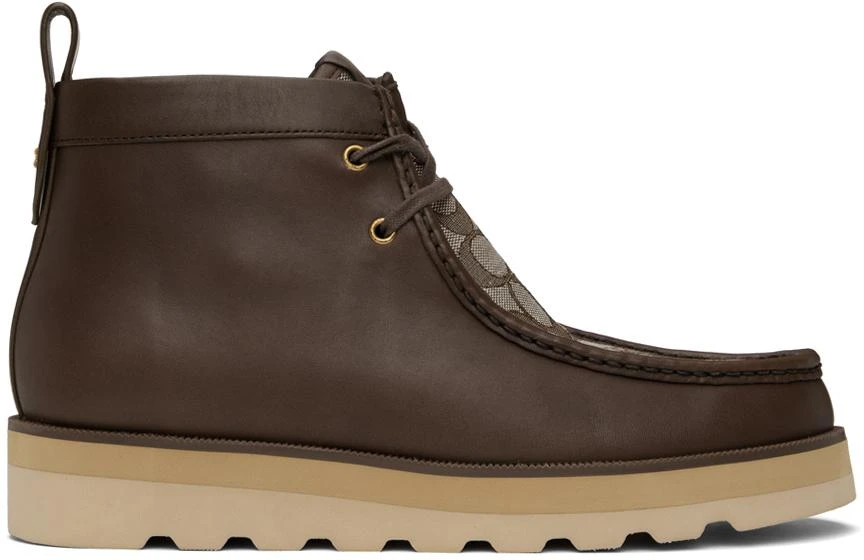 商品Coach|Brown Chukka Desert Boots,价格¥2355,第1张图片