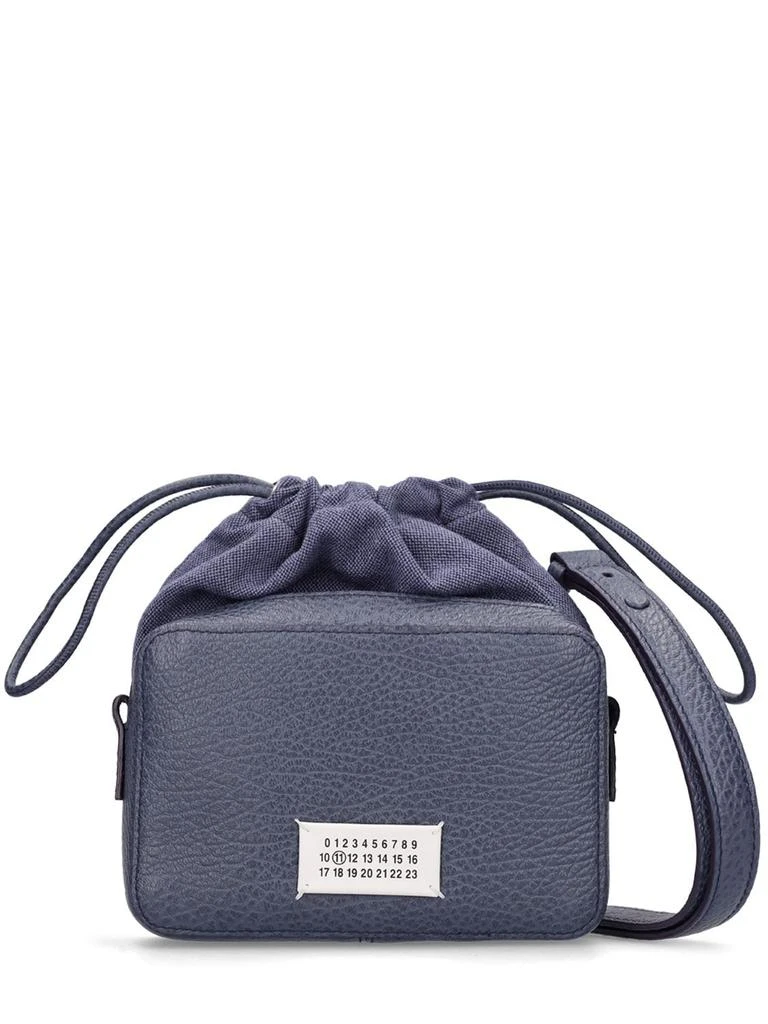 商品MAISON MARGIELA|5ac Mini Leather Camera Crossbody Bag,价格¥9144,第1张图片