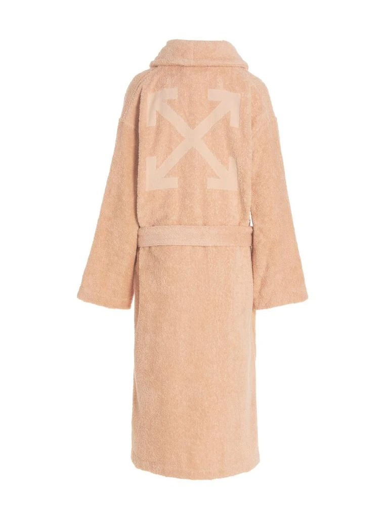 商品Off-White|Off-White Belted Long-Sleeved Bathrobe,价格¥1984,第2张图片详细描述