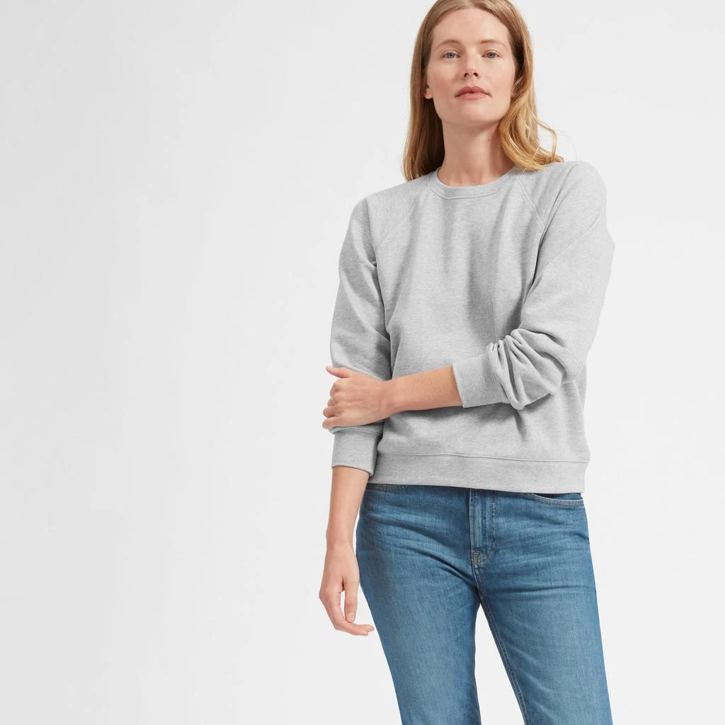 商品Everlane|French Terry修身圆领卫衣,价格¥295,第1张图片
