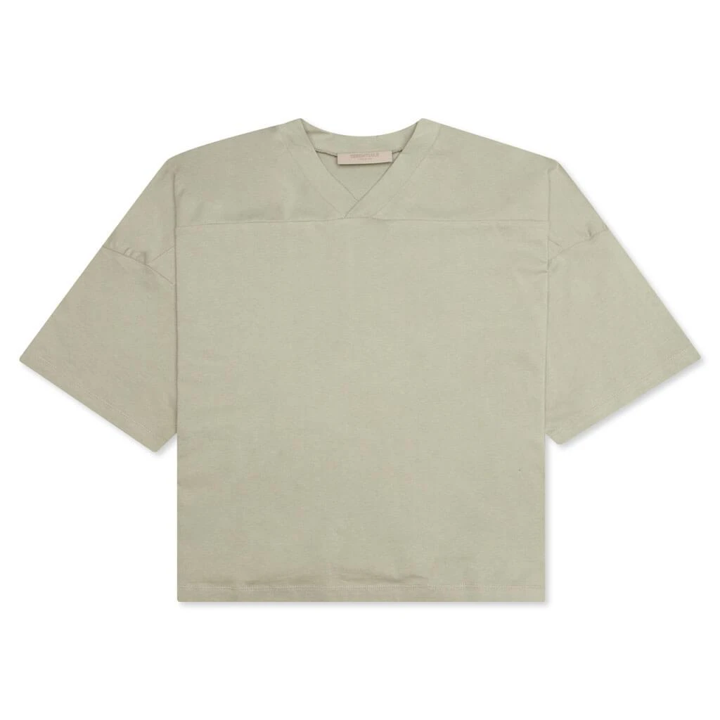 商品Essentials|Fear of God Essentials Women's Football Tee - Seafoam,价格¥228,第1张图片