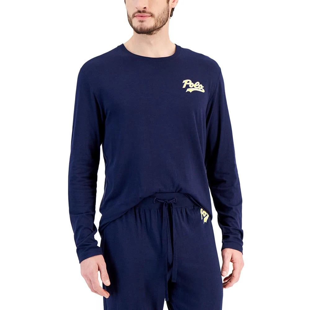 商品Ralph Lauren|Men's Long-Sleeve Sleep Shirt,价格¥147,第1张图片
