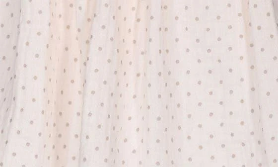 商品Iris & Ivy|Polka Dot Ruffle Cotton Party Dress,价格¥114,第3张图片详细描述