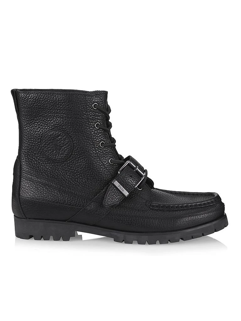 商品Ralph Lauren|Ranger Tumbled Leather Boots,价格¥1307,第1张图片