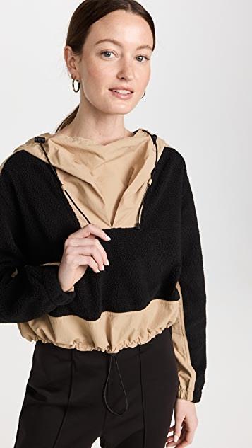 商品SWEATY BETTY|Norse 仿羊羔绒套头衫,价格¥1311,第1张图片