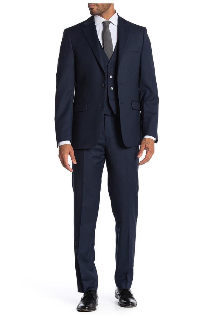 商品Calvin Klein|Bidseye Wool Suit Separate Slim Fit Pants,价格¥672,第6张图片详细描述